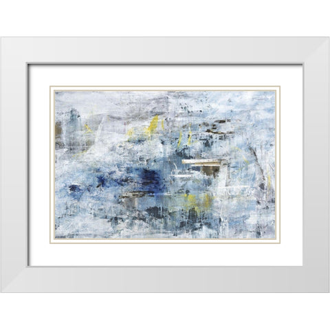 Magnetic Domain White Modern Wood Framed Art Print with Double Matting by Henry, Alexys