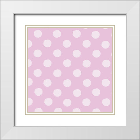 Bunny Crossing Collection I White Modern Wood Framed Art Print with Double Matting by Parker, Jennifer Paxton