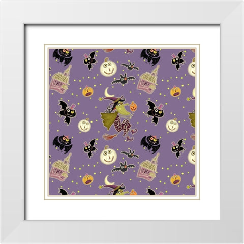 EEK Collection H White Modern Wood Framed Art Print with Double Matting by Eisner, Viv