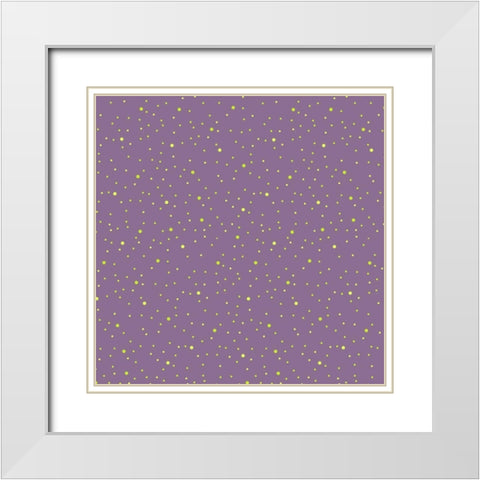 EEK Collection I White Modern Wood Framed Art Print with Double Matting by Eisner, Viv