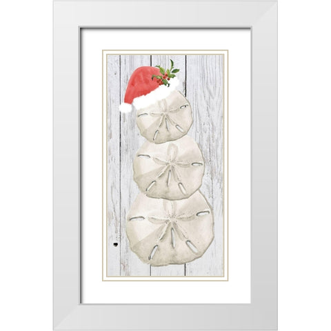 Tis the Seasun Collection B White Modern Wood Framed Art Print with Double Matting by Parker, Jennifer Paxton