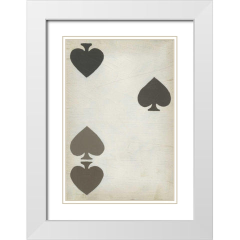 Fun and Games I White Modern Wood Framed Art Print with Double Matting by Vess, June Erica
