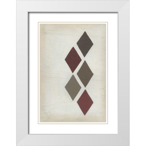 Fun and Games II White Modern Wood Framed Art Print with Double Matting by Vess, June Erica