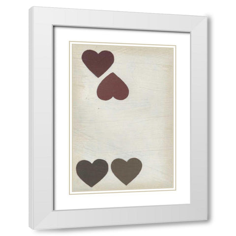 Fun and Games VI White Modern Wood Framed Art Print with Double Matting by Vess, June Erica