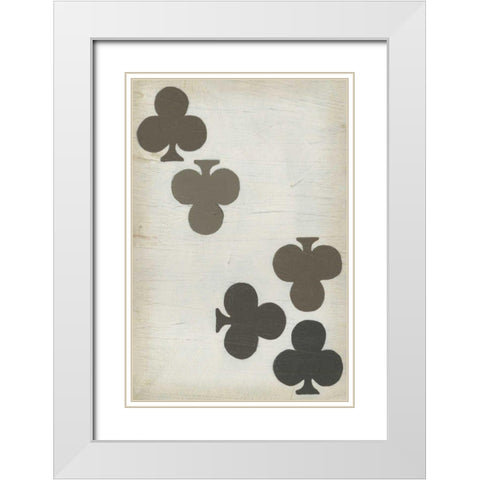 Fun and Games VII White Modern Wood Framed Art Print with Double Matting by Vess, June Erica