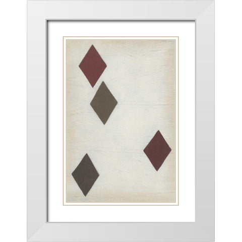 Fun and Games VIII White Modern Wood Framed Art Print with Double Matting by Vess, June Erica