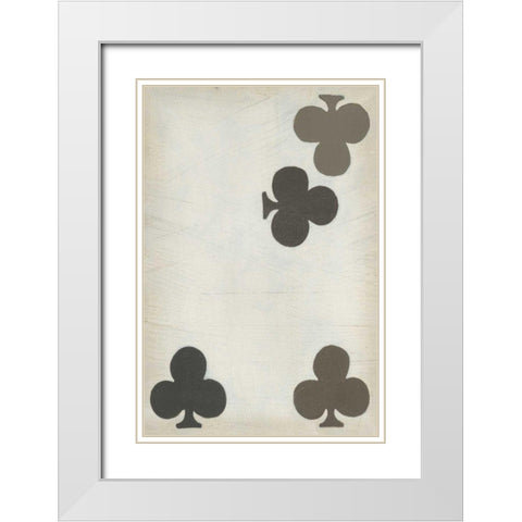 Fun and Games IX White Modern Wood Framed Art Print with Double Matting by Vess, June Erica