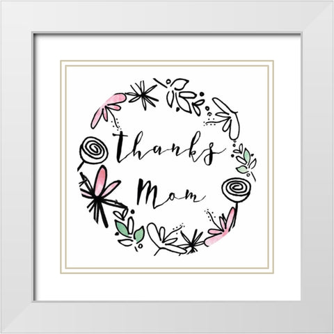 Got It From My Mama Collection C White Modern Wood Framed Art Print with Double Matting by Sizemore, Natalie