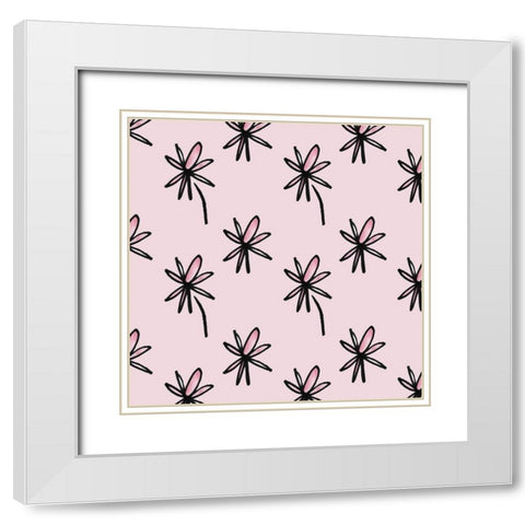 Got It From My Mama Collection F White Modern Wood Framed Art Print with Double Matting by Sizemore, Natalie