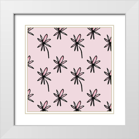 Got It From My Mama Collection F White Modern Wood Framed Art Print with Double Matting by Sizemore, Natalie