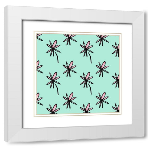 Got It From My Mama Collection G White Modern Wood Framed Art Print with Double Matting by Sizemore, Natalie