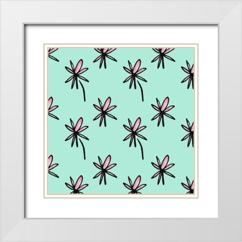 Got It From My Mama Collection G White Modern Wood Framed Art Print with Double Matting by Sizemore, Natalie