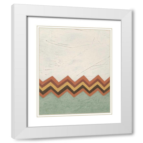Demitasse I White Modern Wood Framed Art Print with Double Matting by Vess, June Erica