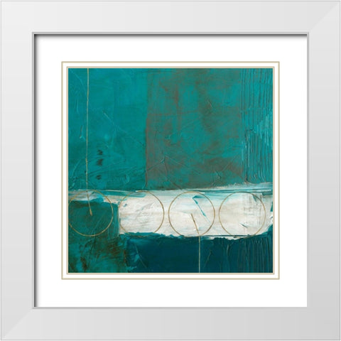 Seabound I White Modern Wood Framed Art Print with Double Matting by Vess, June Erica