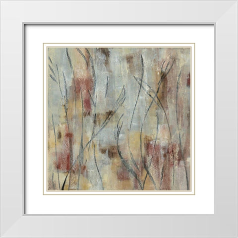 Autumn Harvest I White Modern Wood Framed Art Print with Double Matting by Vision Studio