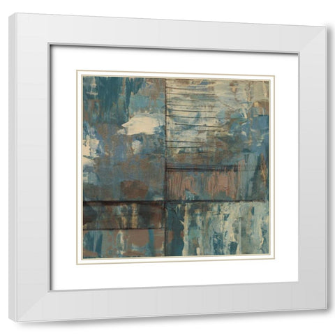 Dusk and Light I White Modern Wood Framed Art Print with Double Matting by Goldberger, Jennifer