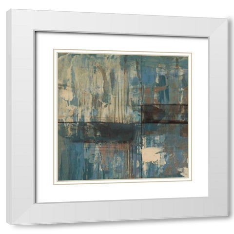 Dusk and Light II White Modern Wood Framed Art Print with Double Matting by Goldberger, Jennifer