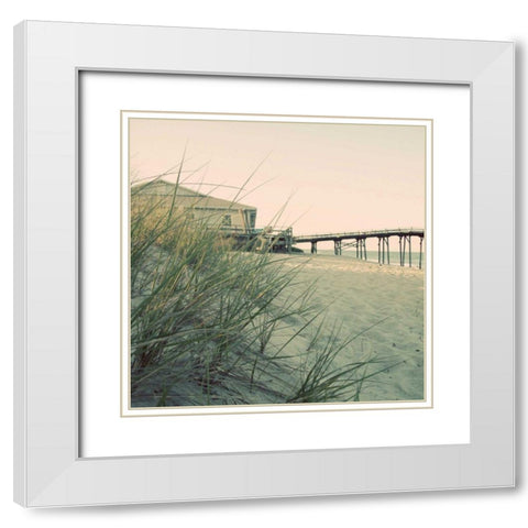 Summer of 76 III White Modern Wood Framed Art Print with Double Matting by Ludwig, Alicia