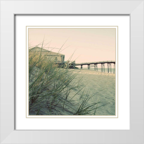 Summer of 76 III White Modern Wood Framed Art Print with Double Matting by Ludwig, Alicia