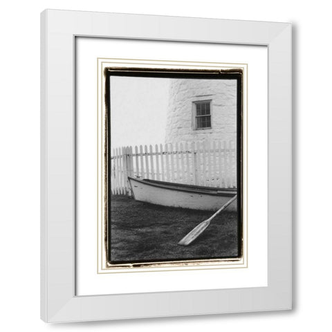 Ready For The Tide White Modern Wood Framed Art Print with Double Matting by DeNardo, Laura