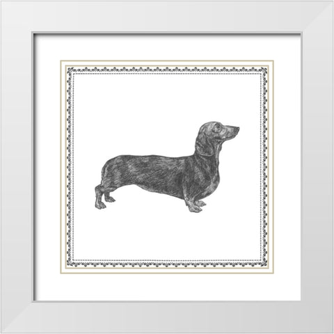 Best in Show X White Modern Wood Framed Art Print with Double Matting by Meagher, Megan