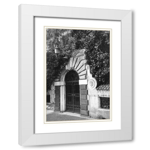 Gateway White Modern Wood Framed Art Print with Double Matting by DeNardo, Laura