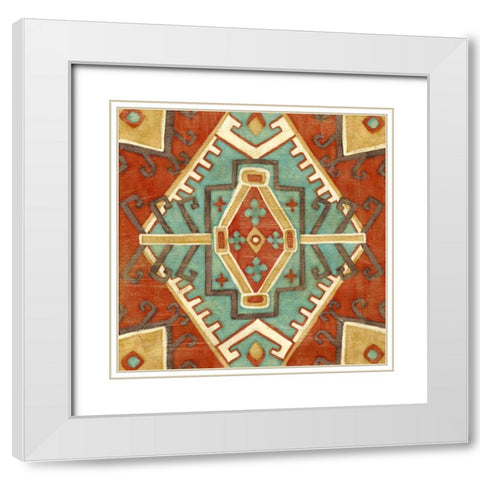 Small Turkish Spice I White Modern Wood Framed Art Print with Double Matting by Zarris, Chariklia