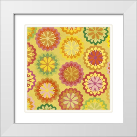 Sunny Day I White Modern Wood Framed Art Print with Double Matting by Zarris, Chariklia