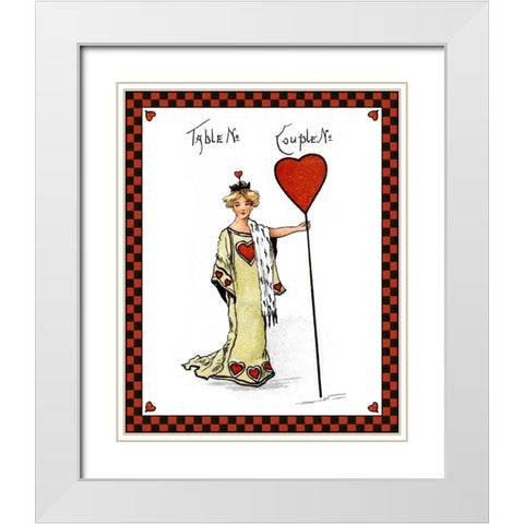 Bridge Party IV White Modern Wood Framed Art Print with Double Matting by Vision Studio