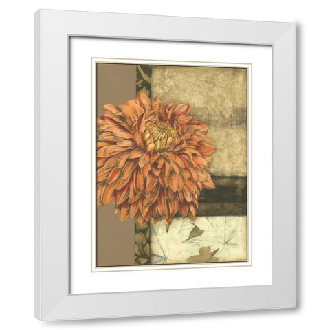 Small Ethereal Bloom IV White Modern Wood Framed Art Print with Double Matting by Goldberger, Jennifer