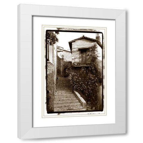 Daybreak Fragrance White Modern Wood Framed Art Print with Double Matting by DeNardo, Laura
