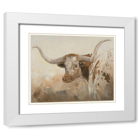 My Way or the Highway White Modern Wood Framed Art Print with Double Matting by Winkler, Kathy