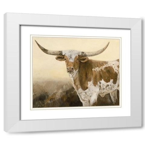 Long Ago and Far Away White Modern Wood Framed Art Print with Double Matting by Winkler, Kathy