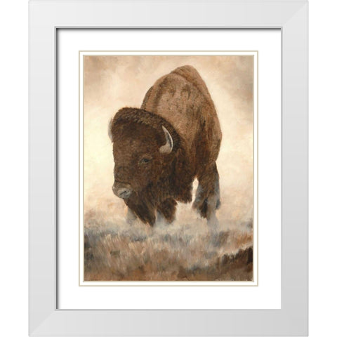 All About Me White Modern Wood Framed Art Print with Double Matting by Winkler, Kathy