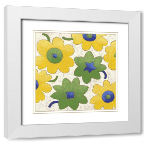 Bellissimo III White Modern Wood Framed Art Print with Double Matting by Zarris, Chariklia