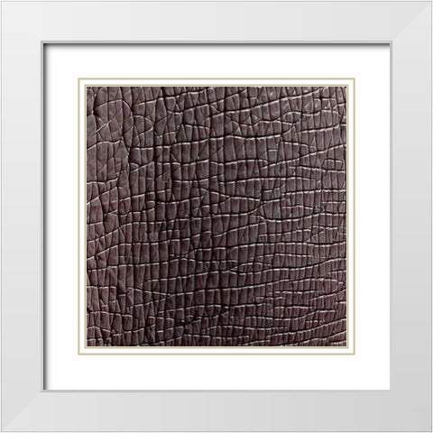 Animal Instinct IX White Modern Wood Framed Art Print with Double Matting by Vision Studio