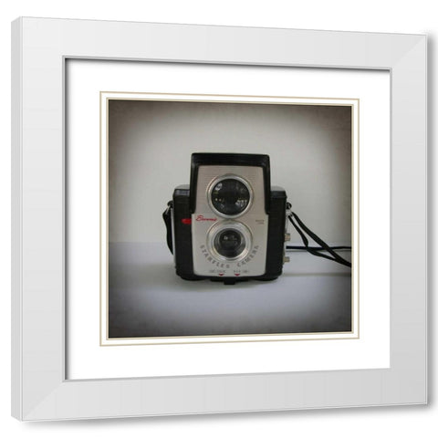 Camera Collection I White Modern Wood Framed Art Print with Double Matting by Zarris, Chariklia