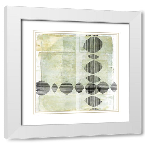 Unnatural Selection I White Modern Wood Framed Art Print with Double Matting by Goldberger, Jennifer