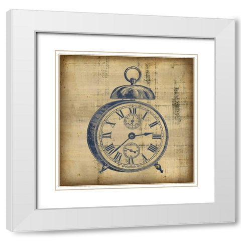 Antique Appraisal III White Modern Wood Framed Art Print with Double Matting by Vision Studio
