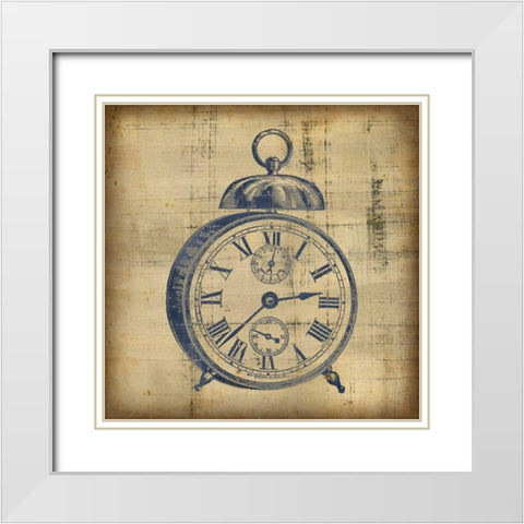 Antique Appraisal III White Modern Wood Framed Art Print with Double Matting by Vision Studio