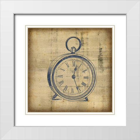 Antique Appraisal IV White Modern Wood Framed Art Print with Double Matting by Vision Studio