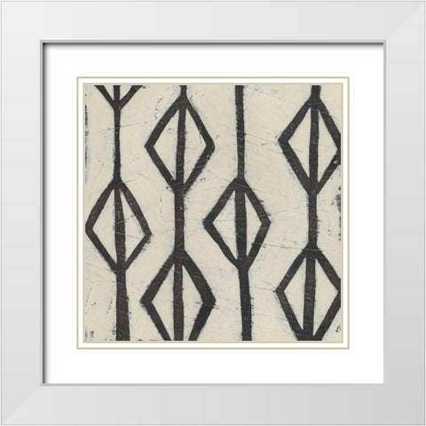 Scout White Modern Wood Framed Art Print with Double Matting by Meagher, Megan