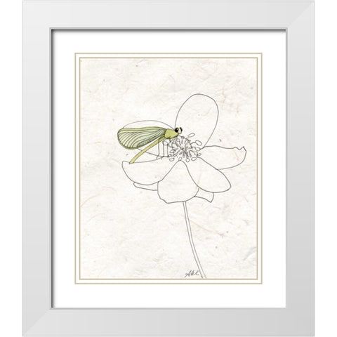 Summer Chorus II White Modern Wood Framed Art Print with Double Matting by Ludwig, Alicia