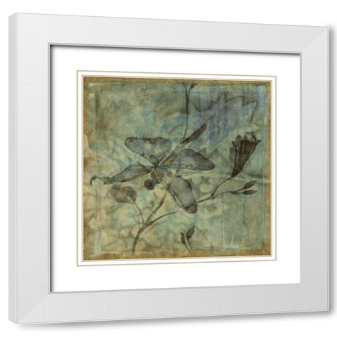 Small Ethereal Wings I White Modern Wood Framed Art Print with Double Matting by Goldberger, Jennifer