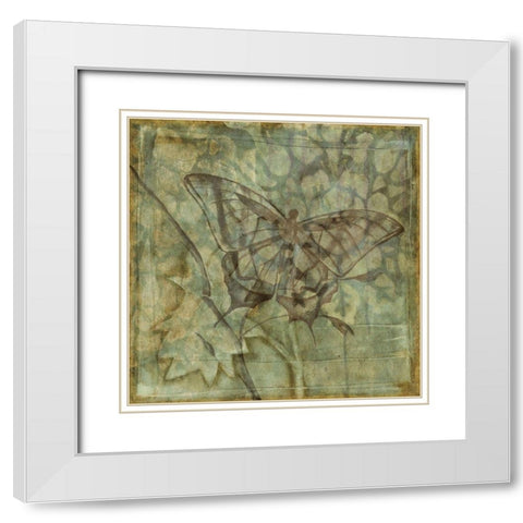 Small Ethereal Wings VI White Modern Wood Framed Art Print with Double Matting by Goldberger, Jennifer