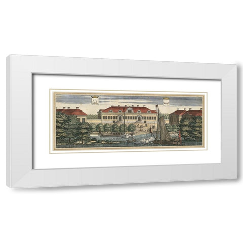 Dahlberg Swedish Estate IV White Modern Wood Framed Art Print with Double Matting by Dahlberg, Eric
