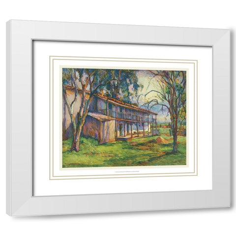 European Sketchbook VI White Modern Wood Framed Art Print with Double Matting by Abdy, Rowena Meeks