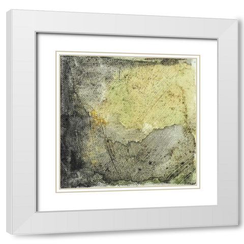 Ascension II White Modern Wood Framed Art Print with Double Matting by Stramel, Renee W.