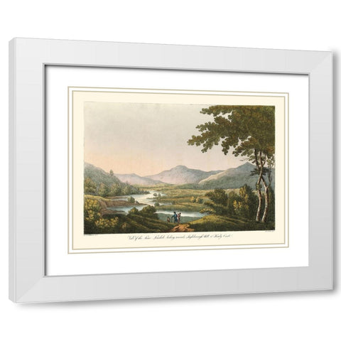 English Countryside IV White Modern Wood Framed Art Print with Double Matting by Wilkenson, Joseph