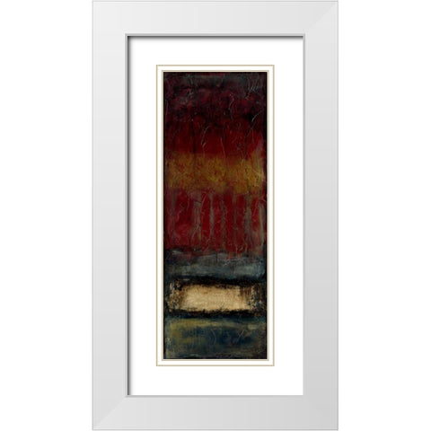 Moonlit Forest VI White Modern Wood Framed Art Print with Double Matting by Goldberger, Jennifer